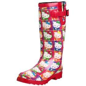 Chooka Womens Hello Kitty Retrospective Rain Boot   designer shoes 