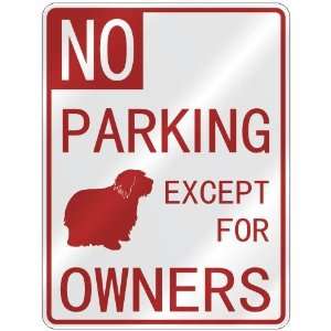  NO  PARKING PULI EXCEPT FOR OWNERS  PARKING SIGN DOG 