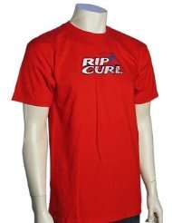 Rip Curl Ink Stain T Shirt   Red