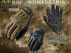 MECHANIX WEAR M Pact Full finger Gloves/Safety/​Tactical Glove Brown 