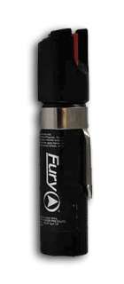 FURY OC 18% CLIP ON CLAM PACK PEPPER SPRAY .75 OZ Personal Protection 