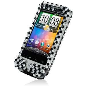   BLACK BUTTERFLY 3D CRYSTAL BLING CASE FOR HTC LEGEND G6 Electronics