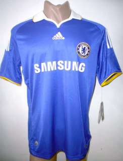2008/09 CHELSEA HOME SOCCER JERSEY DROGBA #11 XL  
