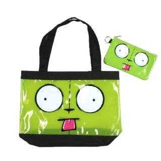 Invader Zim Gir Face Beach Tote W/ Zipper Pouch by Nickelodeon
