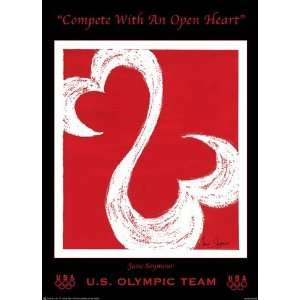   Open Heart (US Olympic Team)   Poster by Jane Seymour (13x18) Home