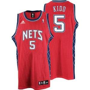 com Jason Kidd Jersey adidas Red Swingman #5 New Jersey Nets Jersey 