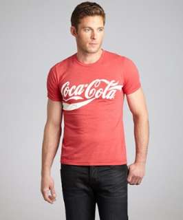 Chaser LA red jersey Coca Cola crewneck t shirt   