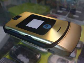 New Motorola RAZR V3i AT&T T mobile Unlocked Cell Phone Gold Free Ship 