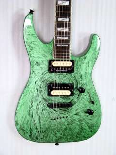 NEW Jackson SLS3 Electric Guitar w/HSC   Green Swirl  