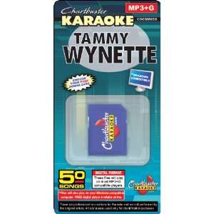 Chartbuster Karaoke   50 Gs on SD Card CB5096   Tammy Wynette