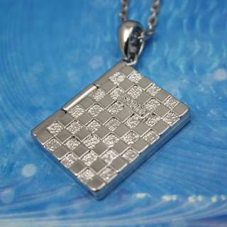 MINI PHOTO ALBUM PENDANT CHAIN NECKLACE  