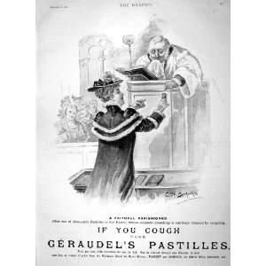   1894 Advertisement Geraudel Cough Pastilles Medicine