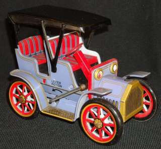 Vintage Modern Toys Lever Action Tin Automobile 5 Long  