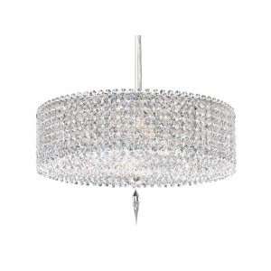   Light Ceiling Pendant with Steel Strass crystal