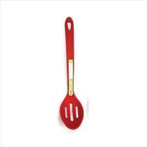  Silicone Slotted Spoon (Red)