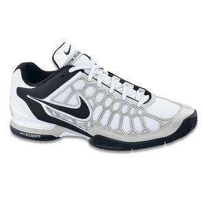 Nike Zoom Breathe 2K11 White/Grey/Black Tennis 454127 103 Sz 8.5   13 