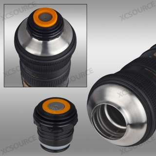 Nikon Camera Lens Cup Coffee Mug Stainless Thermo 11 70 200mm +Bag 