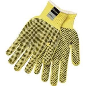 MCR Safety Kevlar String Knit Gloves with Dots   Large 
