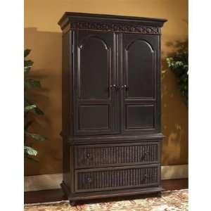  South Sea Rattan Meadow Lane Armoire Wardrobe and TV 