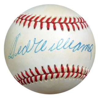 Ted Williams Autographed Signed AL Baseball PSA/DNA #Q00653  