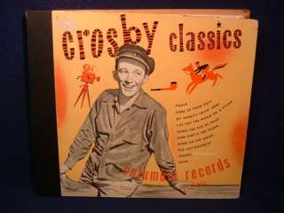 Bing Crosby Classics Vintage Records  