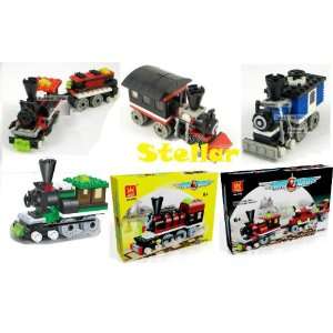   TRAIN   BUILDING BLOCKS   all in nice GIFT boxes  NEW  LEGO parts
