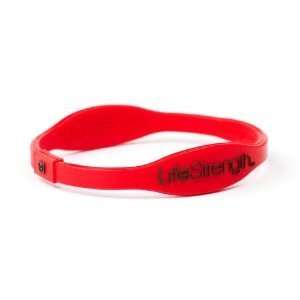  LifeStrength Negative Ion Bracelet   Red Band   Small 