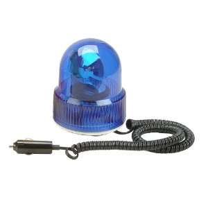   3105 B Beacon Magnetic Mount Rotating Warning Light   Blue Automotive