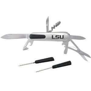  LSU Tigers 12 Function Knife Set