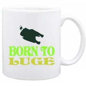 New  Born To Luge  Mug Sports