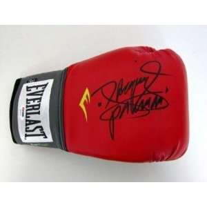  Manny Pacquiao Signed Red Everlast Boxing Glove PSA 