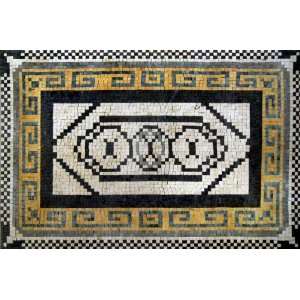 26x40 Marble Mosaic Stone Art Rug Tile Floor Decor