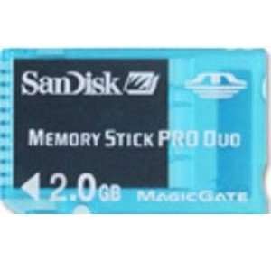  SanDisk 2GB Memory Stick Pro Duo Memory Card