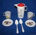 Vtg Chilton Toys Bugs BunnyTaz Tweety Sylvester Tea Set 1995