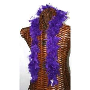  Mini Feather Boa   Purple