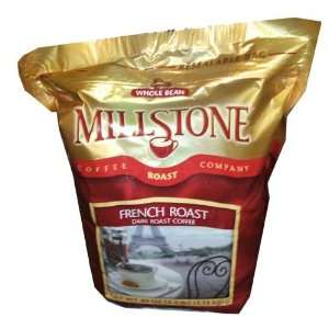 Millstone Whole Bean French Roast Roast Coffee 40 Ounce Bag  