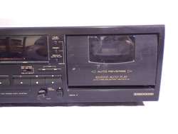 Pioneer Stereo Dual Double Cassette Deck CT W404R  