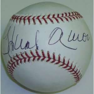  Hank Aaron Signed MLB Baseball w/Defect #2 Sports 