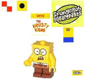 LEGO® Sponge Bob Mini Figure, background art is free  