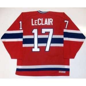  John Leclair Montreal Canadiens Ccm 1993 Cup Jersey 