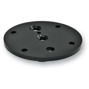 Techmount Round Top Plate with AMPS Pattern   2.25in.   Chrome 60005C