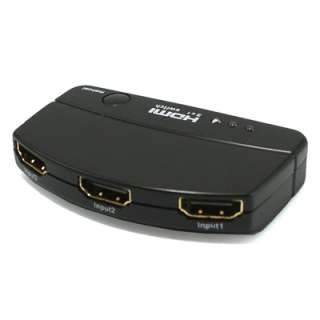Port HDMI Switch Box 1080P 1440P HD Support 3D  