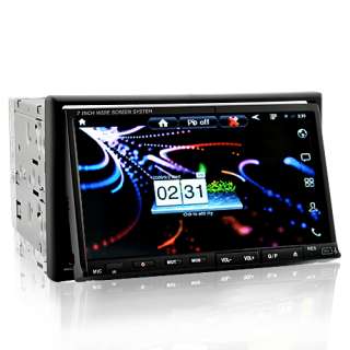 NEW 7 Inch 2 DIN HD Android 2.3 Car DVD Player W/ GPS NAV 3G WiFi 