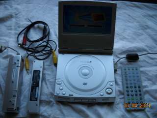 INITIAL 5.8” WIDESCREEN MONITOR PORTABLE DVD – MODEL DVD 5820 