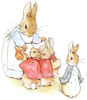Beatrix Potter Peter Rabbit Book Cross Stitch Pattern  