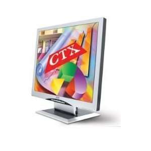  CTX S962G 19 LCD Monitor with Speakers (Silver/Black 