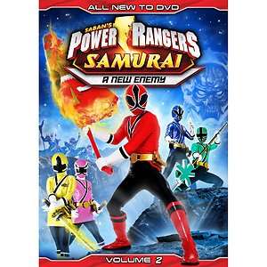 Power Rangers Samurai A New Enemy (Volume Two 2) DVD Brand New Movie 