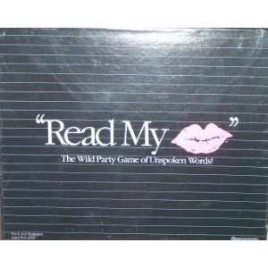  Read My Lips the Wild Party Game of Unspoken Words Toys & Games