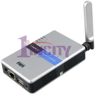 LINKSYS WPS54G Wireless Print Server 54Mbps 802.11g B/G  