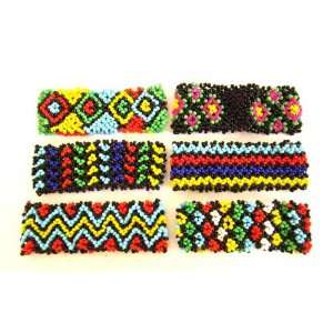  Navajo Southwest Style Beaded Bracelet Strechywrist Wrap 